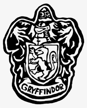 Gryffindor Transparent - Line Art