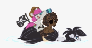 Eyepatch, Flag, Jolly Roger, Oc, Oc Only, Oc - Cartoon