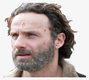 Lien Direct, 2017/51/6/1514023496 Rick 2 Sticker - Rick Grimes Face Png