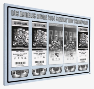 La Kings 2014 Nhl Stanley Cup Final Tickets To History