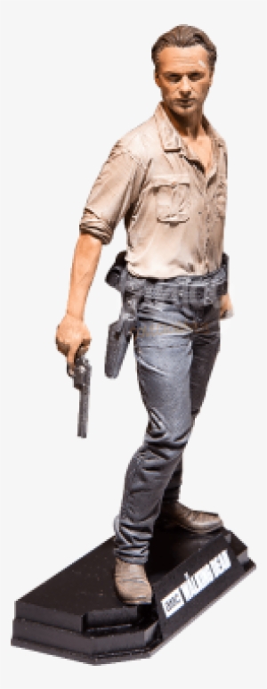 Mcfarlane ウォーキング デッド カラー トップス レッド ウェーブ リック グライムズ 7