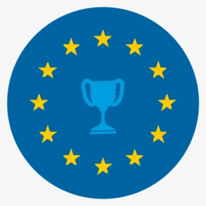 Rounded Star Png Clip Library Stock - Approved Sticker