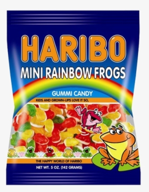 Haribo Mini Rainbow Frogs Gummi Candy - Haribo Mini Rainbow Frogs