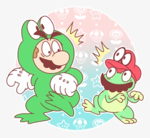 Frog Marios By Master-rainbow - Frog Mario Fanart