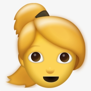 Download Ai File - Ponytail Emoji