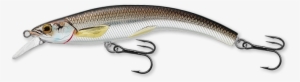 202 Silver / Black - Livetarget Yearling Baitball Rattlebait - Live Target