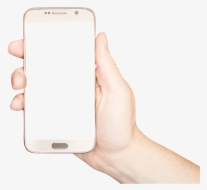 Holding Phone, Holding Mobile, Holding Smartphone - Hitam