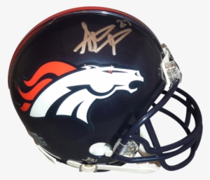 Steve Atwater Autographed Denver Broncos Mini Helmet - Denver Broncos