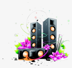 Speakers 3d Png Wix - Song Background Png