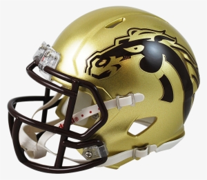 Western Michigan Broncos Alternate Riddell Mini Speed - Undefeated Football Western Michigan