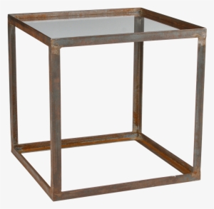 Mendocino End Table - Satsbord Silver