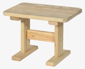 Wooden End Table - Pressure Treated End Table