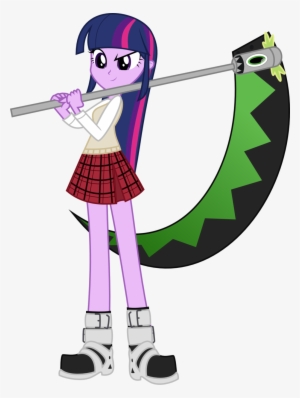 Bubblestormx, Crossover, Equestria Girls, Safe, Scythe, - Soul Eater Equestria Girls