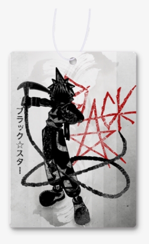 Crimson Black Star Air Freshener - Black Star