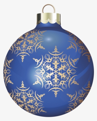 Blue Holiday Ornaments Png - Blue Christmas Balls Transparent