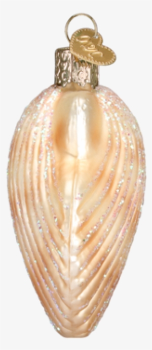 Clam Shell Ornament - Bassett Hound Glass Ornament By Old World Christmas