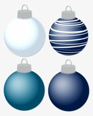 Bauble, Christmas Baubles, Christmas, Ornament, Blue - Adornos Navideños Png Azul