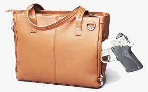 Gun Tote'n Mamas Cargo Tote Top Grain Cowhide W/small - Shoulder Bag