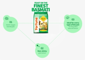 Fortune Biryani Special Basmati Rice - Fortune Biryani Special Basmati Rice 1kg