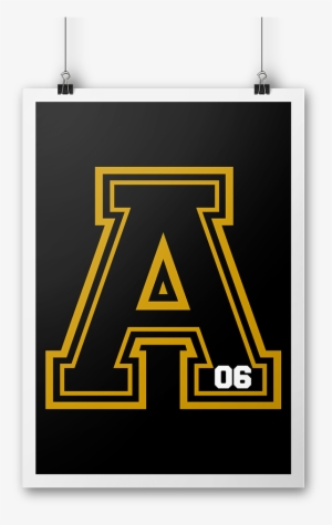 Alpha Phi Alpha Varsity Poster - Attleboro High School Logo