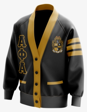 Alpha Phi Alpha Striped Cardigan