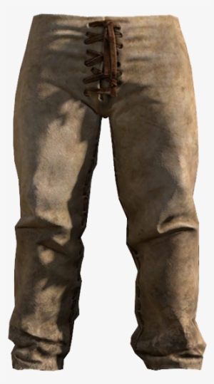 Natural Leather Pants