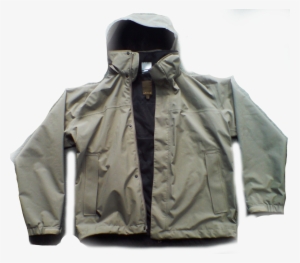 Windbreaker Jacket, Hood Outside Transparency - Windbreaker Jacket