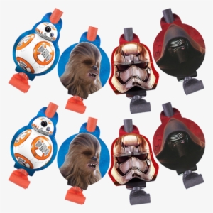 Star Wars Party Blowers - Star Wars Episode 7 Party Blowers Pack
