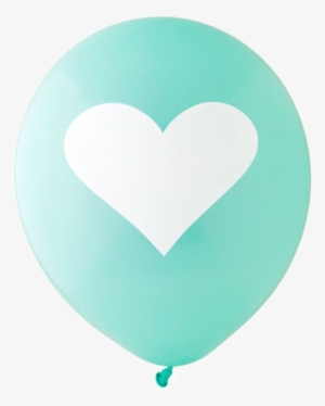 12 Big Heart Balloon Aqua 6389big V=1496008974 - Balloon