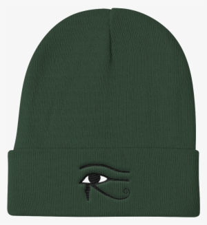Chocolate Ancestor, Llc- Eye Of Horus Knit Beanie ${varant - Beanie