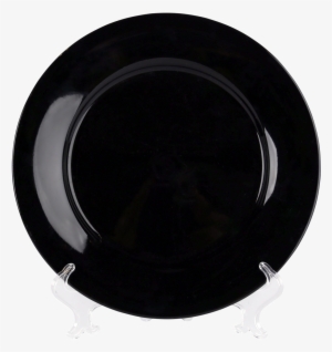 Black China, 10″ Dinner Plate - Circle