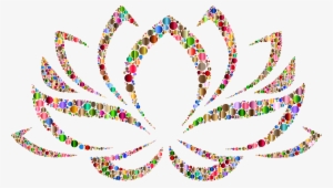 This Free Icons Png Design Of Colorful Lotus Flower