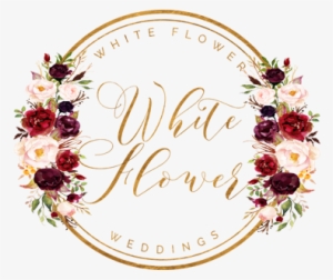 Flower Label Circle Png