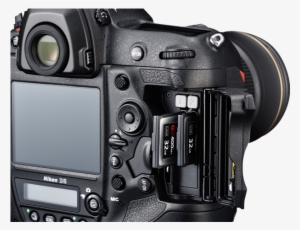 Nikon Clipart Video Camera - Nikon D5 Card Slots