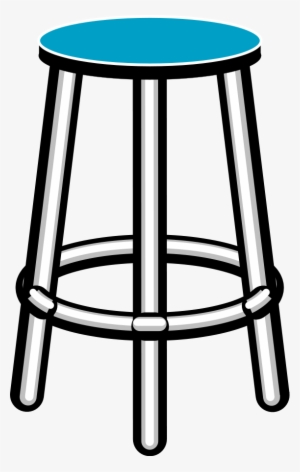 Furniture Clipart Image - Stool Clipart