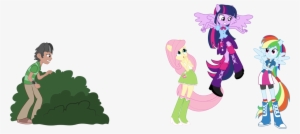 #944754 - - ), Artist - Shadyhorseman, Ben 10, Blue's - Ben 10 Meets Mlp Eg