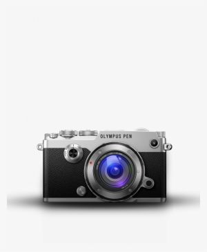 Camera Png Zero Movie Poster Editing Background - Olympus Pen-f Mirrorless Camera Body In Silver