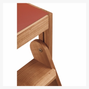 Manufactum Cherry Wood Stool And Ladder - End Table