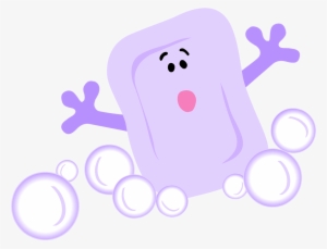 Image Blue S Clues Slippery Whoa Png - Slippery Soap