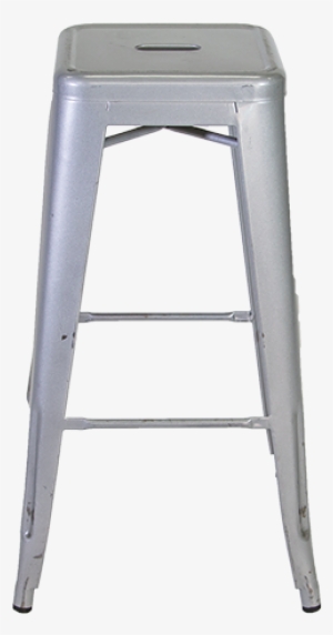 Tolex Light Grey Barstool
