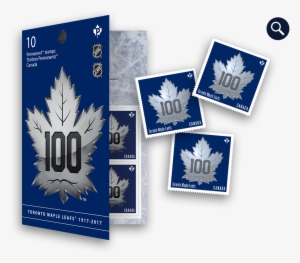 Booklet Of 10 Stamps - Frederik Andersen Autographed Puck (leafs Centennial)
