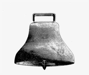 This Is A Digital Bell Stamp Of A Vintage Cowbell - Digital Stamp