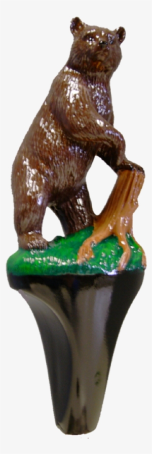 Beer Tap Handles For Sale, Standing Bear Pin Tap Handle, - Statue