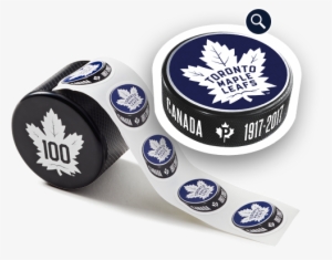 Stamp Coil & Dispenser - Toronto Maple Leaf Stamps