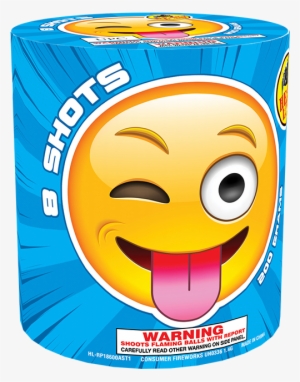 Emoji Wink - Sky King Fireworks