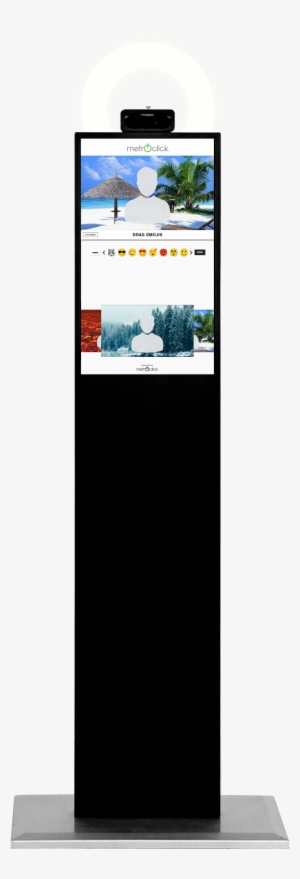 21 Greenscreen Lightring - Tropical Beach