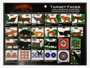 Standing Bear Polypropylene Archery Target Face - Morrell Targets Polypropylene Archery Target Face,