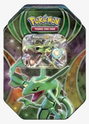 Powers Beyond Tin - Pokemon Card Rayquaza Tin