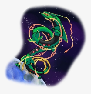 Pixelart - Mega Rayquaza - Fur