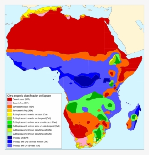 Clima African Segon La Classificacion De Koppen - Climate Africa